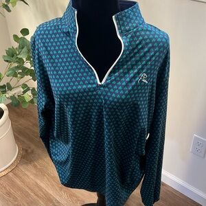 Rhoback long sleeve light weight gold shirt